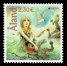 FR5596 - 2022 Aland Histoires et mythes nationaux Émission Europe