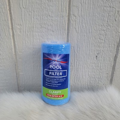 PHG Pool & Spa Filter Clarify Fits Intex A/C Foam Cartridge New Sealed