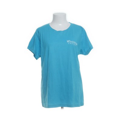Ouray, T-shirt, Größe: XL, Blau, Baumwolle/Polyester, Print, Damen #y9t