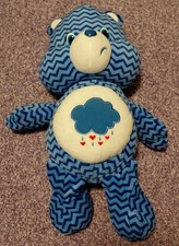 Care Bear Grumpy Bear with Chevron Pattern Rain Cloud Plush 2015