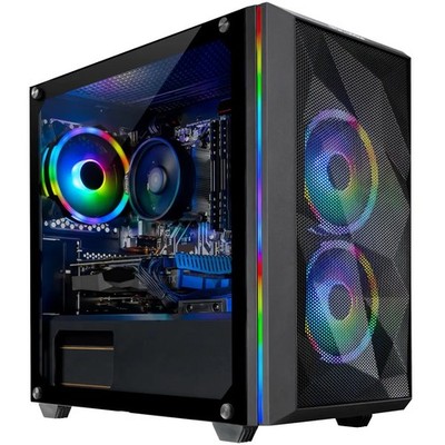 Skytech Chronos Mini Gaming Pc Desktop- AMD Ryzen 3 1200 4-Core