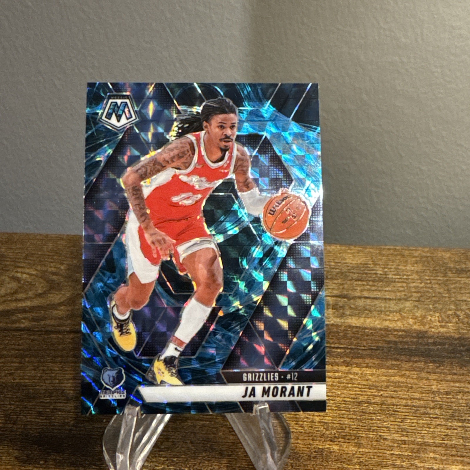 2024-25 Panini Mosaic - Ja Morant #195 Genesis Mosaic Prizm GRIZZLIES Case Hit