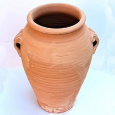 Bettini Deruta | Portaombrelli Anfora Orcio h 50cm Terracotta Fatto a Mano Vaso