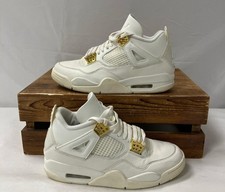 Air Jordan 4 2024 Wmns Retro 'Metallic Gold' Talla 9.5