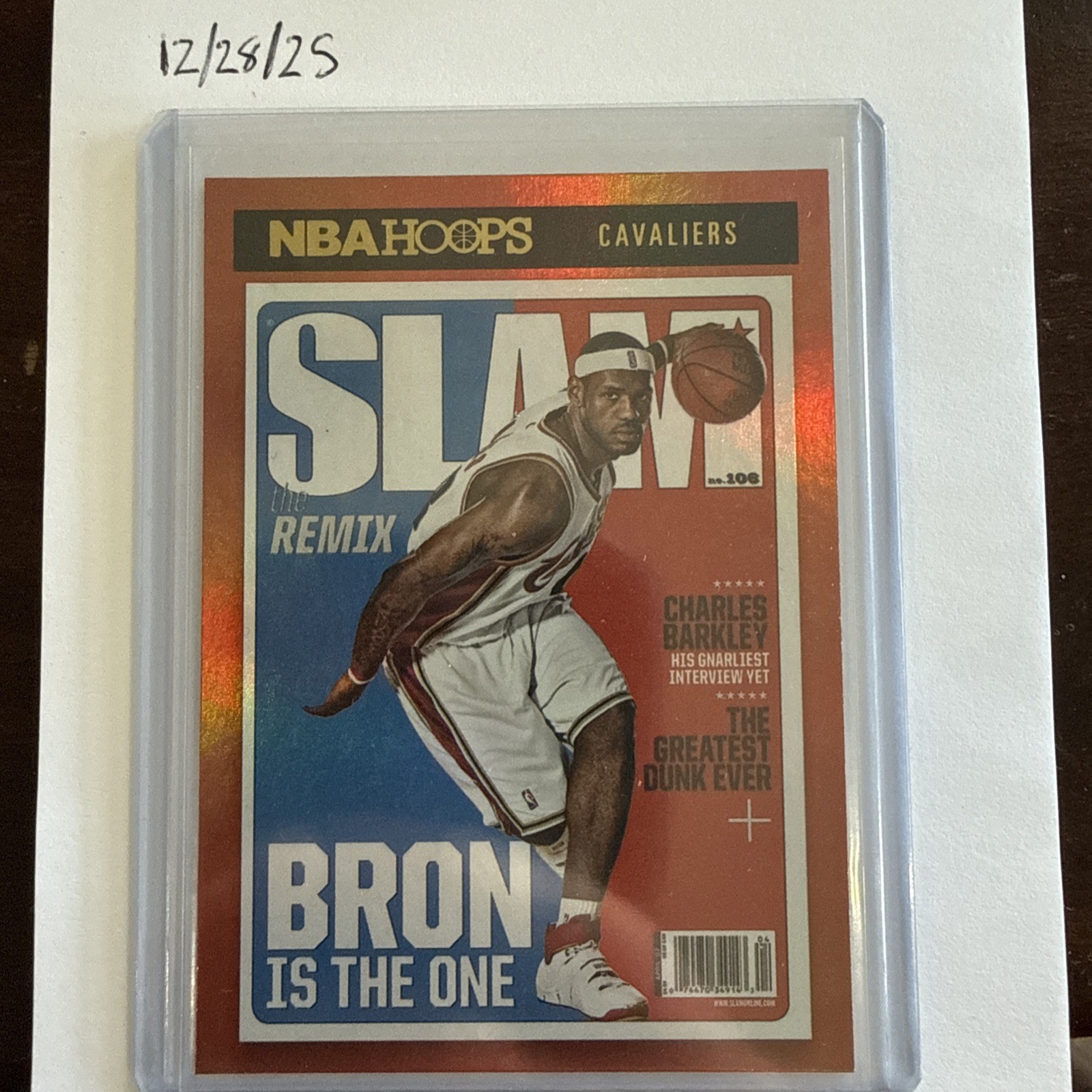 2020-21 Panini NBA Hoops - Slam LeBron James #2 Holo