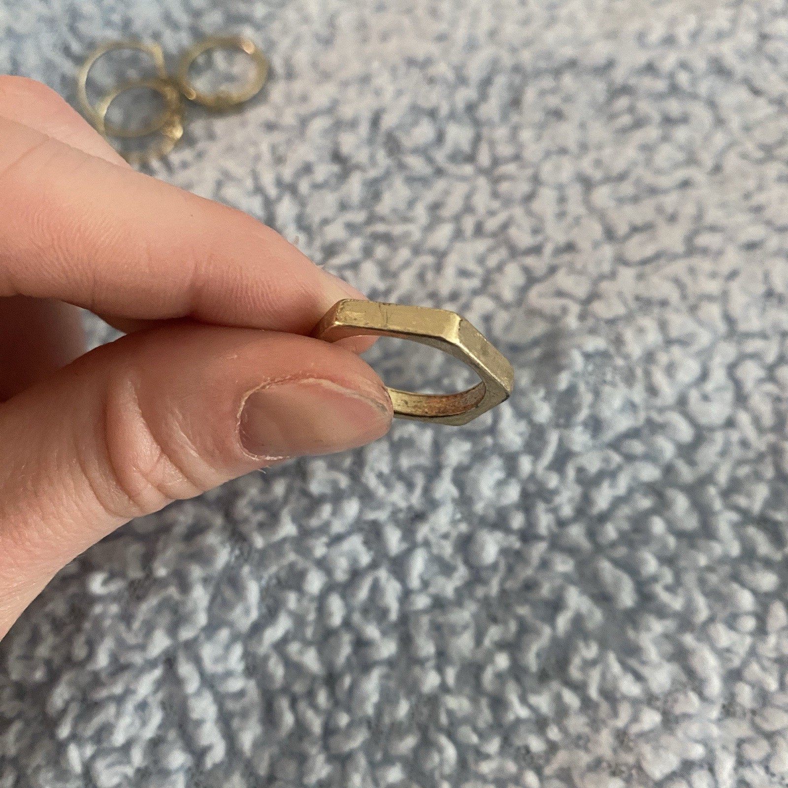 stackable gold ring set - image 5