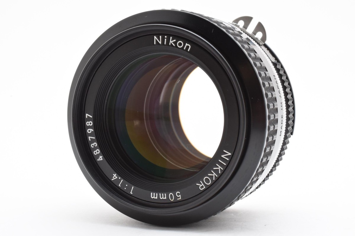 Excellent] Nikon Ai Nikkor 50mm f1.4 MF Standard Lens For F Mount