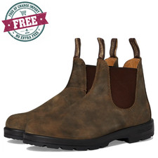 Unisex Blundstone BL585 Chelsea Boots Rustic Brown, Medium - New With Box