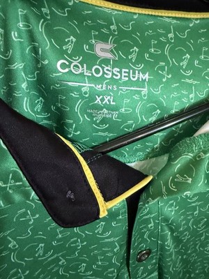 Nike Men's Oregon Ducks Polo Shirt Size XXL Collosseum Short Sleeve