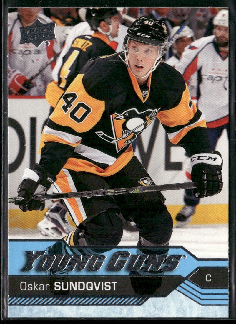 2016-17 Upper Deck #487 Oskar Sundqvist Young Guns