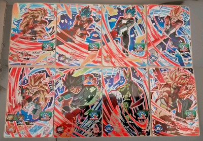Komplettset 8 Karten Super Dragonball Heroes UM8-CP SDBH JP