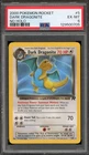 Pokemon Dark Dragonite Team Rocket #5 NO HOLO ERROR PSA 6