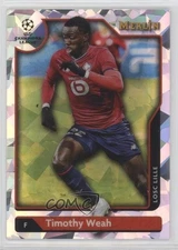 2021 Topps Merlin Collection Chrome UCL Atomic Refractor /250 Timothy Weah 0v4e