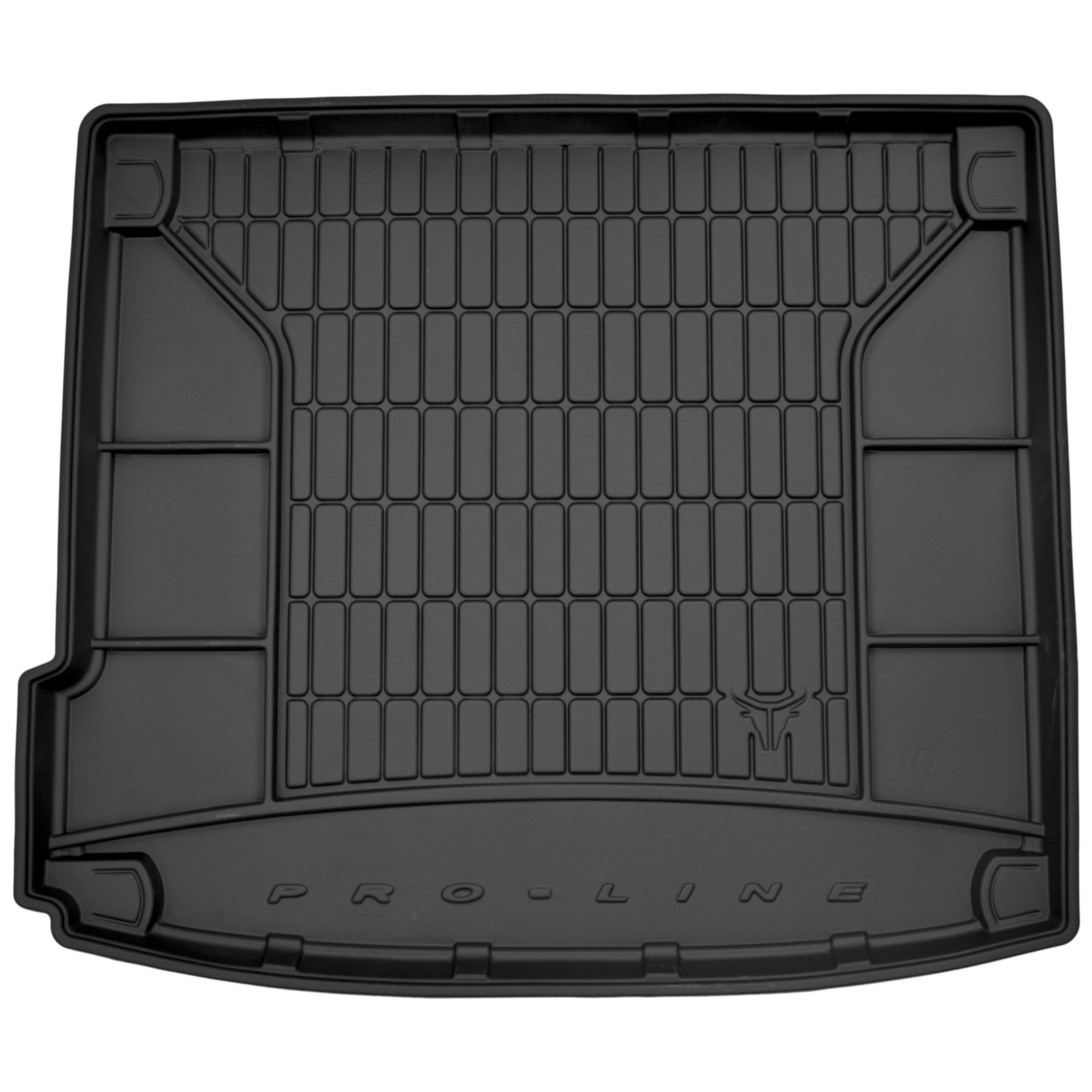 Tapis de coffre de luxe TPE Frogum Pro-Line en caoutchouc premium sur mesure pour BMW X6 E71