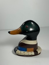 Vintage Decorative Mallard Duck Shoe Shiner Shoe Horn 5 in. Duck Head