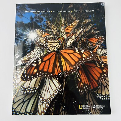 Essentials of Ecology Paperback Scott, Miller, G. Tyler Spoolman