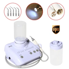 For Woodpecker EMS Dental Ultrasonic Piezo Scaler LED Handpiece + 2 Bottles UPS
