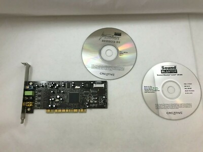 Creative Labs Sound Blaster 24 bit 7.1 Channel Surround Audio PCI Sound SB0410 