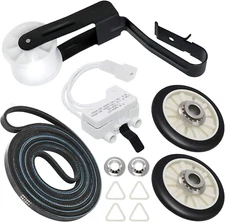 Upgraded 4392065 Dryer Maintenance Repair Kit (Includes 349241T Drum Roller, 341