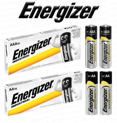 Piles AAA LR03 Energizer - LR6 AA - A23 Alcaline MN21 - Pile CR2032 Longue Durée