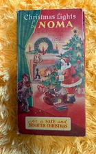 Vintage NOMA Christmas Lights - Mazda Bulbs - Original Box