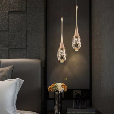 Crystal Pendant Light Bedroom Pendant Lighting Hotel Lamp Kitchen Ceiling Lights