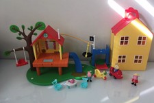 peppa pig treehouse and george's fort walmart