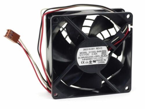 Minebea 3110GL-B4W-B59 Fan 80x25mm 12V DC 0.30A HP 282318-001 Compaq D310
