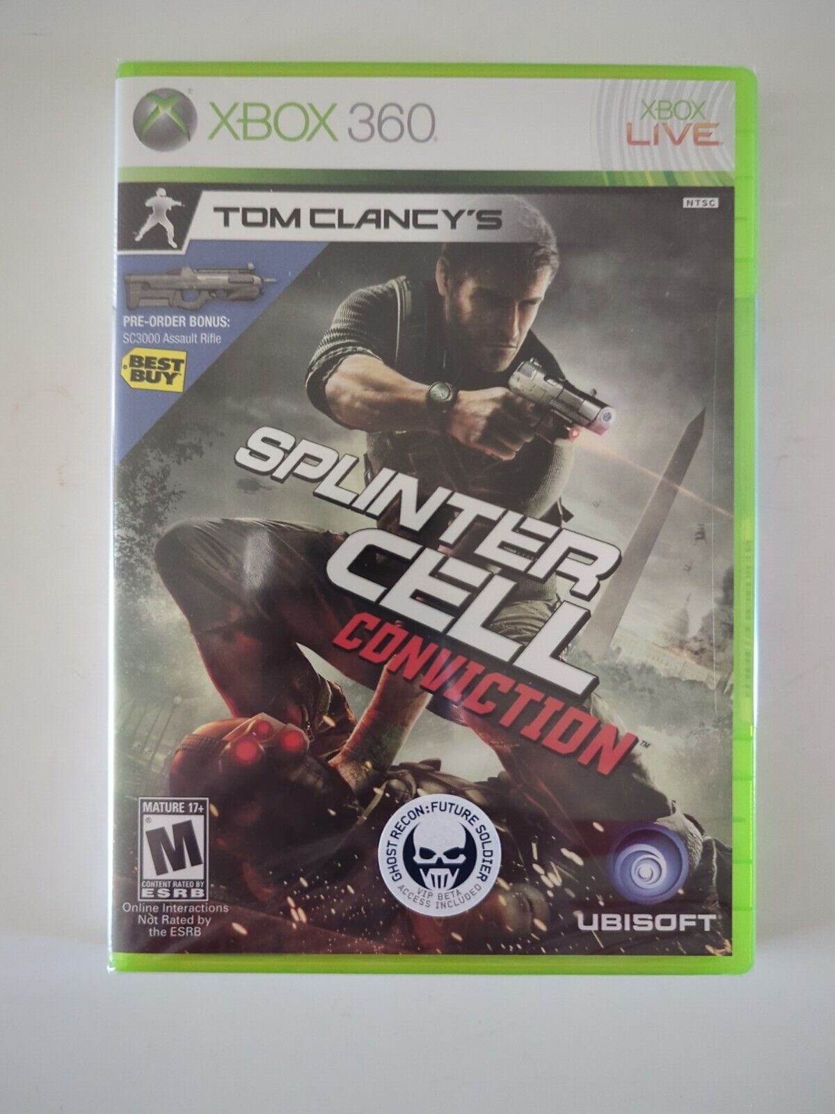 Tom Clancy's Splinter Cell: Conviction Xbox 360 52384 - Best Buy