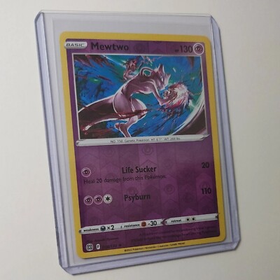 pokemon card 056 172 Mewtwo 056/172 Rare Reverse Holo 2022 Pokemon Brilliant Stars Near Mint -  Mint