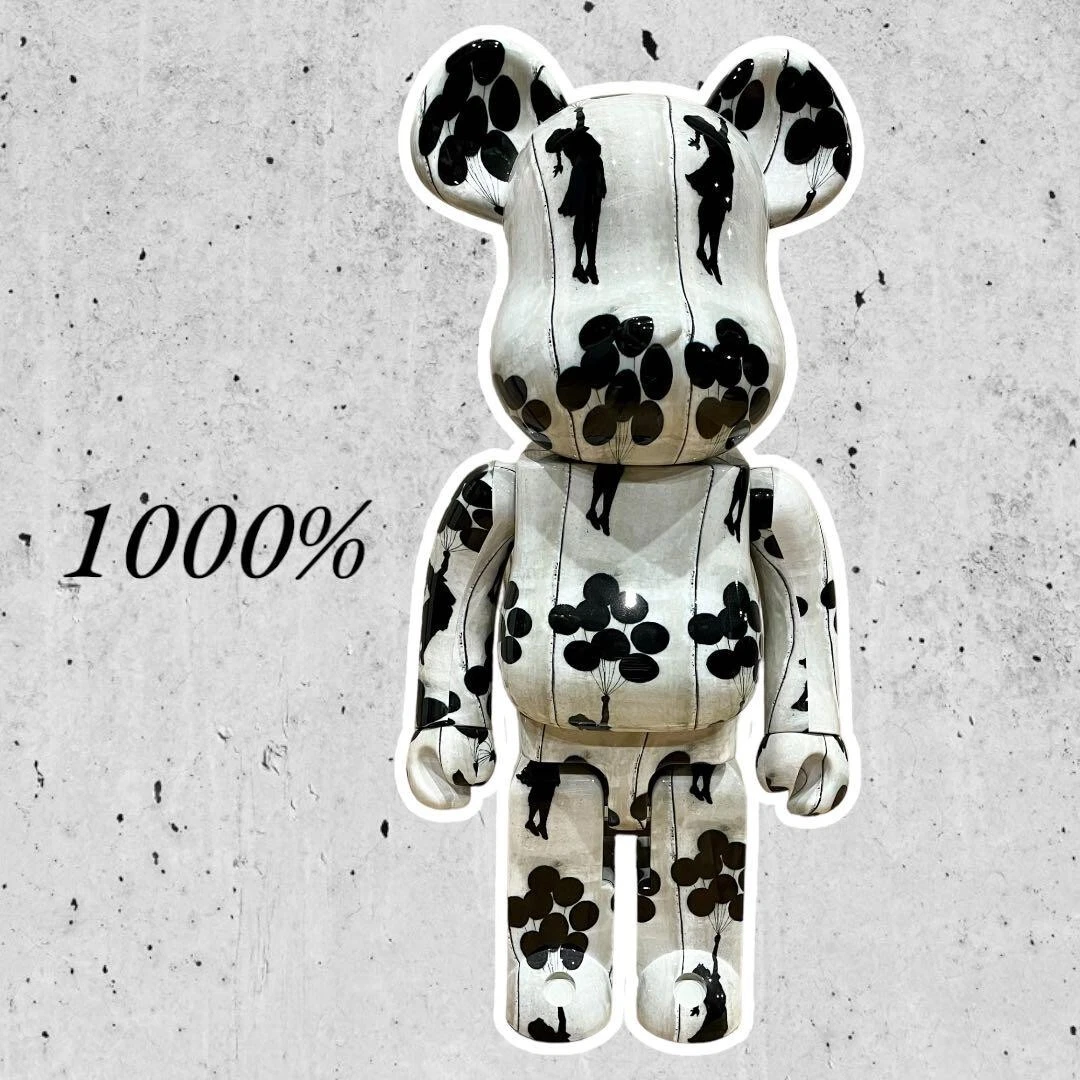BE@RBRICK bearbrick Flying Balloons Girl MEDICOM TOY 1000% BANKSY