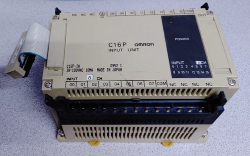 OMRON SYSMAC C16P-IA INPUT MODULE 16 POINT 100VAC 10mA WOW!!