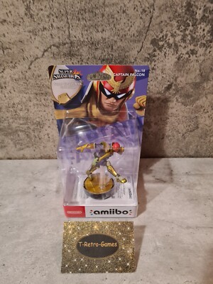  Amiibo Sammlerfigur Super Smash Bros. Collection Captain Falcon NO. 18 Sealed