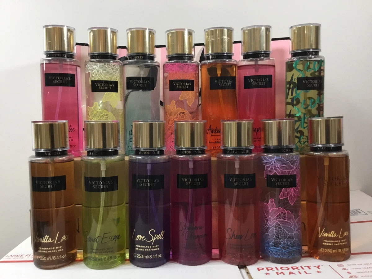 Victoria's Secret Fragrance Body Mist Parfume spray Full Size Pick Scent