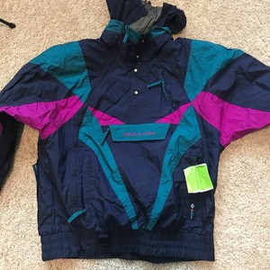 80s style ski jacket