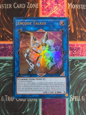 Yu-Gi-Oh! Encode Talker SDCL-EN041 1st Edition Ultra Rare NM d4/