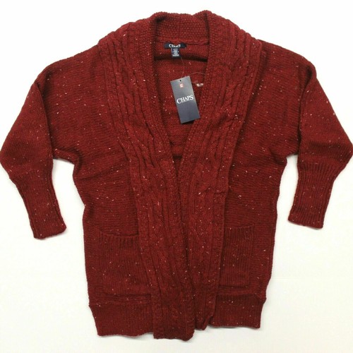 Women's Chaps Cotton-Blend Cable-Knit 