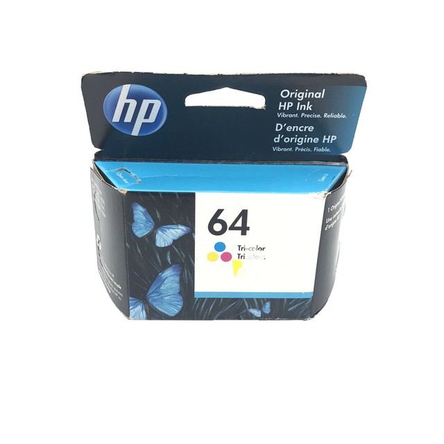 HP 64 (N9J89AN#140) Ink Cartridge - Tri-color for sale online | eBay