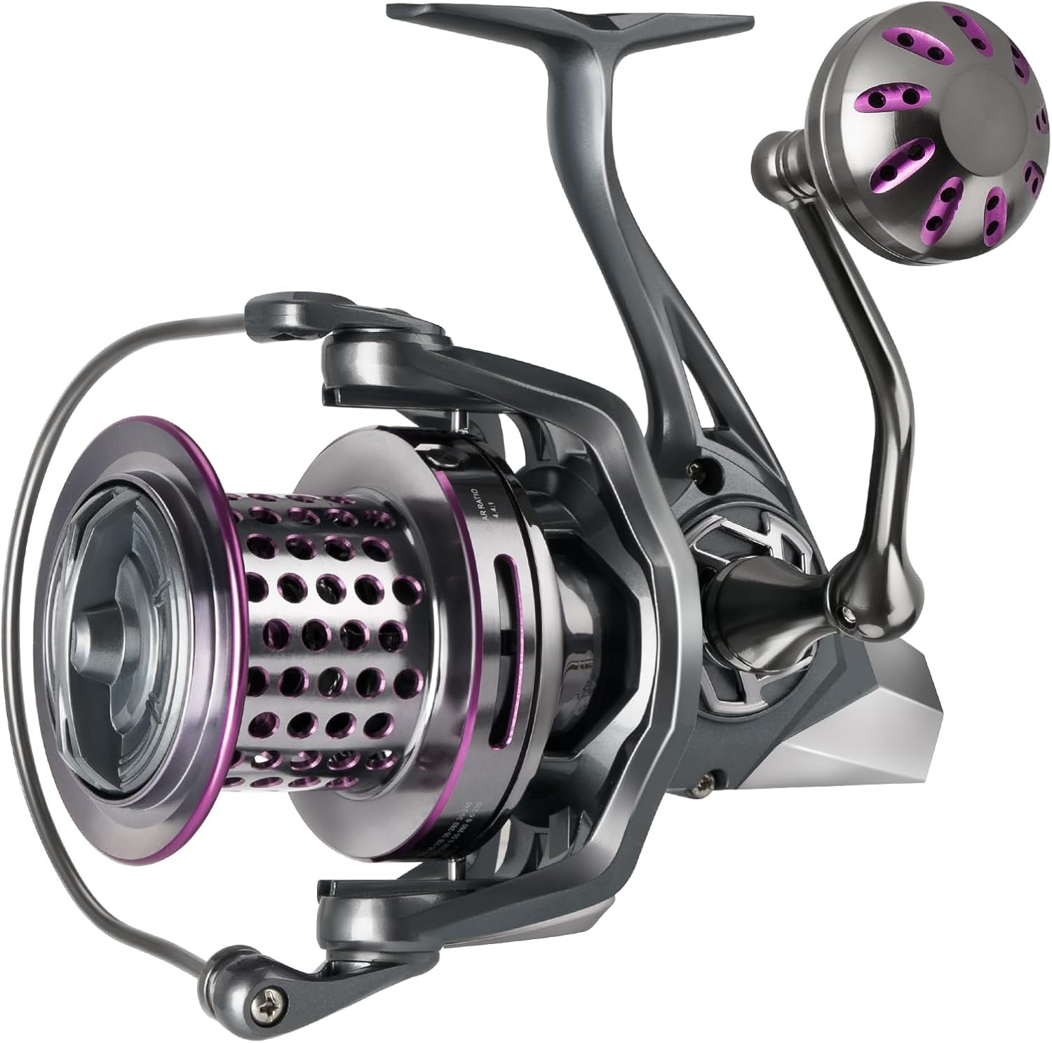 Saltwater Spinning Reel 10000 Surf Fishing Reels Saltwater,13 +1 BB,45LB Max Dra