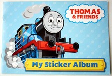 RARE 2008 THOMAS  FRIENDS MY STICKER ALBUM 12 PAGES THOMAS ENGINE HIT NEW 