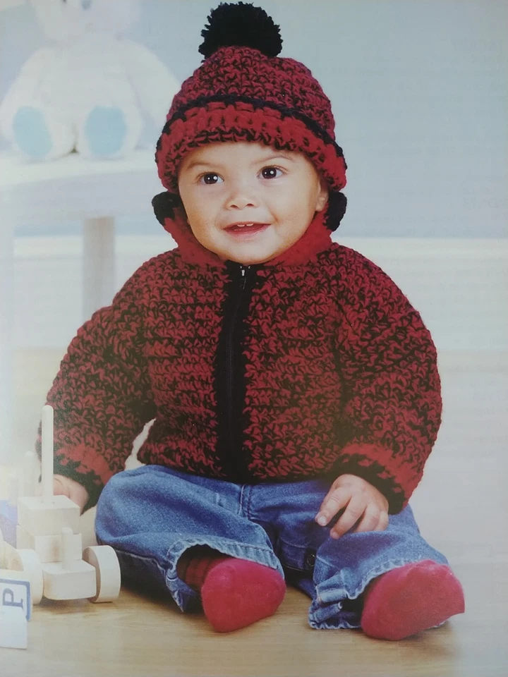 Crocheting for Baby Pattern Book 16 Projects - Image 3 of 4