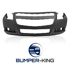 BUMPER-KING Primered Front Bumper Cover Fascia for 2008-2012 Chevy Malibu 08-12