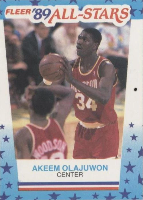1989-90 Fleer - Hakeem Olajuwon #2