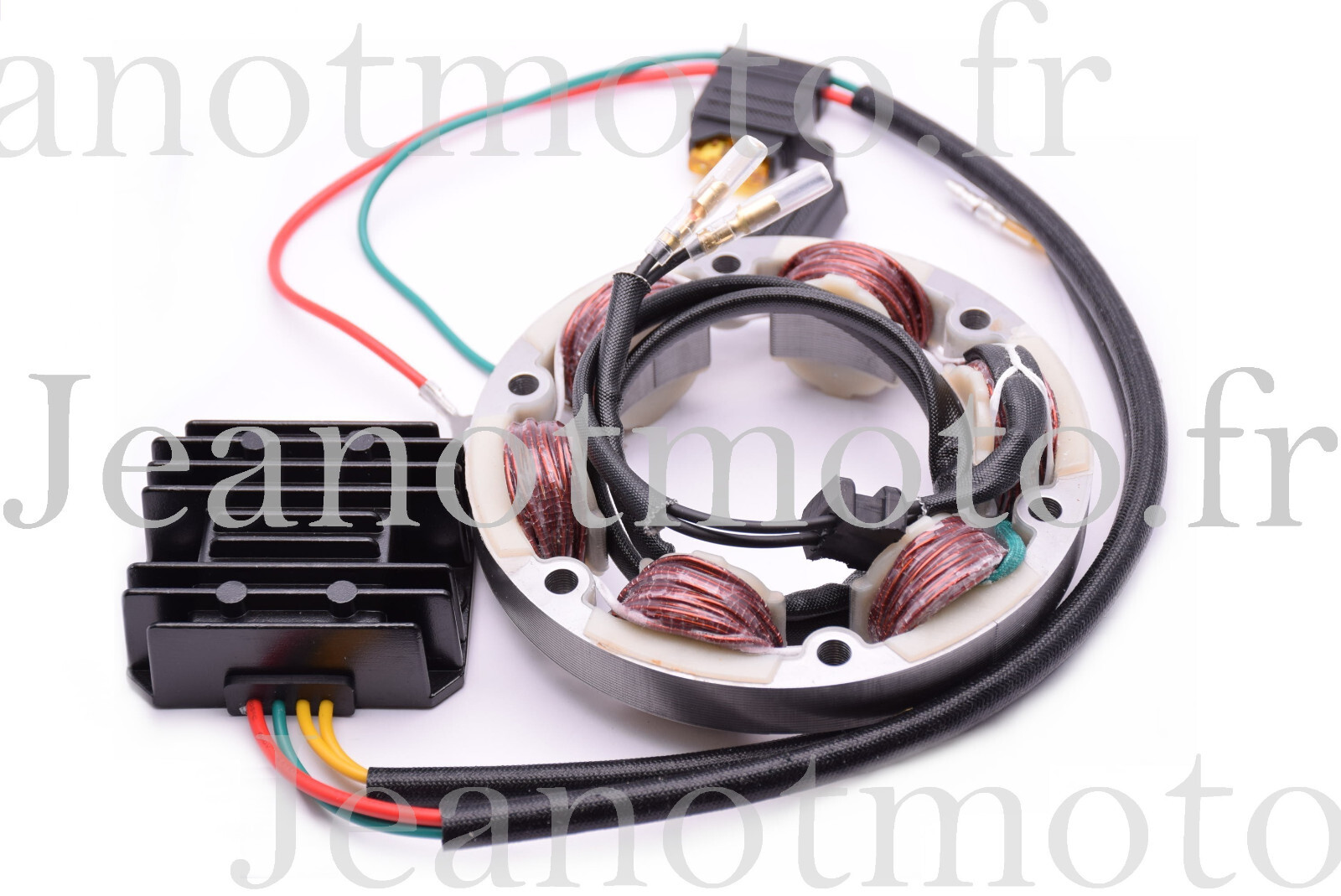 Alternateur avec régulateur pour restaurer une Honda 250 CBG Militaire 1974-1977