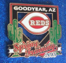 Cincinnati Reds 2015 Spring Training Pin MLB Reds Baseball