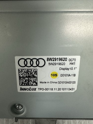 2020-2024 Audi A4 S4 A5 S5 Display Unit System 8W2919620 - Picture 5 of 5