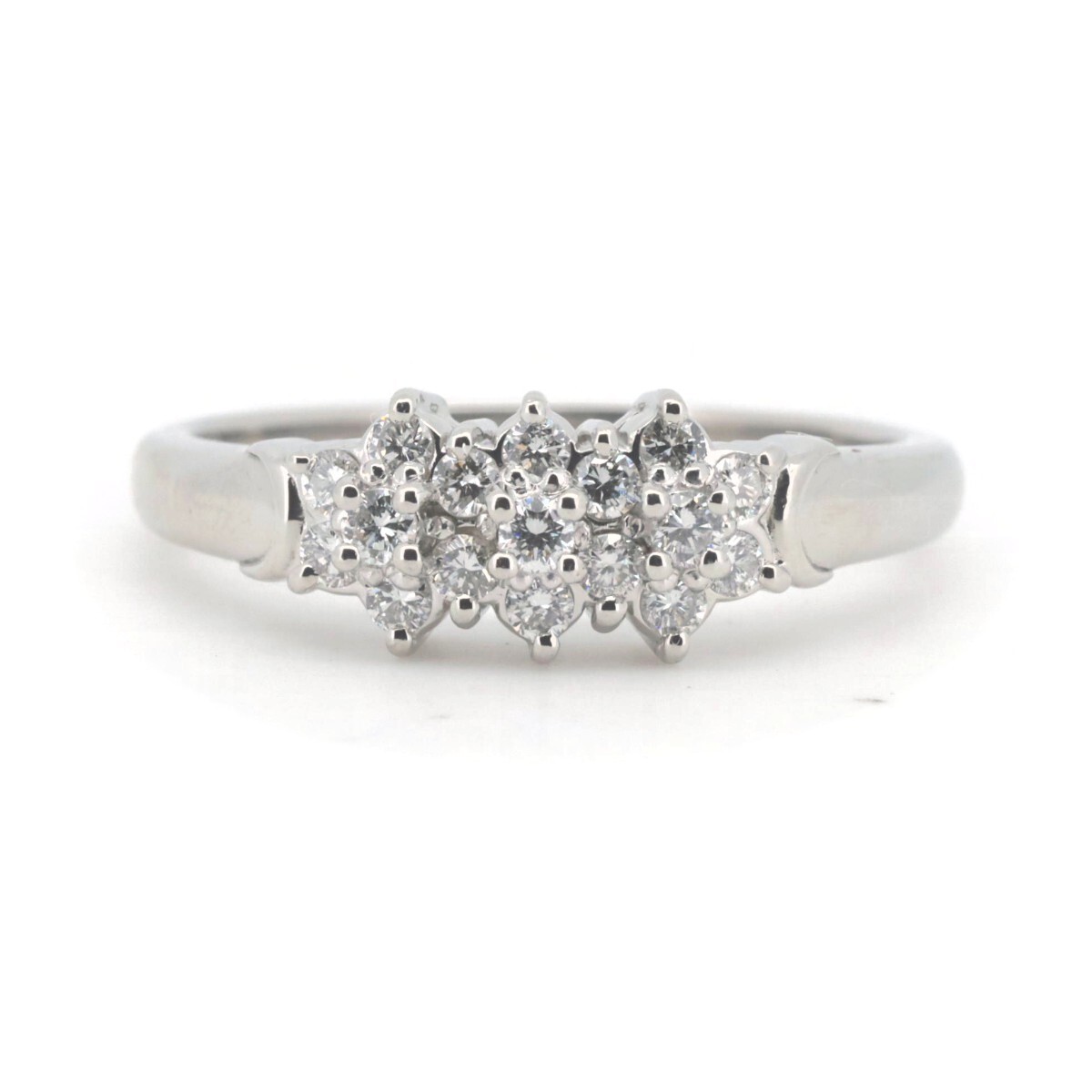 Tasaki Diamond Ring 0.29ct 7.25 (US Size) PT900 (Platinum
