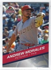 2018 Memphis Redbirds (Triple-A St. Louis Cardinals) Andrew Morales