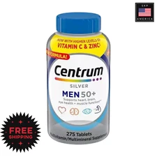 Centrum Silver for Men 50+ 275 Tablets – Multivitamin  – Fast Free Shipping