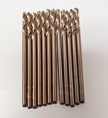 1 DOZEN Size: #21/.159'' Cobalt HSS Type D 1'' Depth Made in U.S.A.